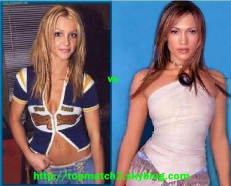 BRITNEY SPEARS VS JENNIFER LOPEZ 